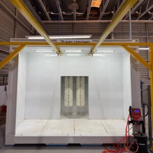 CABINE DE PINTURA ELETROSTÁTICA A PÓ