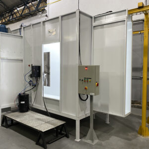 CABINE DE PINTURA ELETROSTÁTICA DUPLA OPOSTA