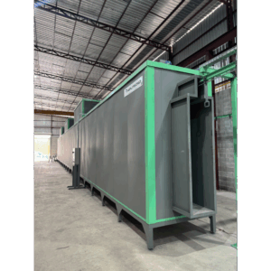 ESTUFA DE PINTURA CONTÍNUA AUTOMÁTICA